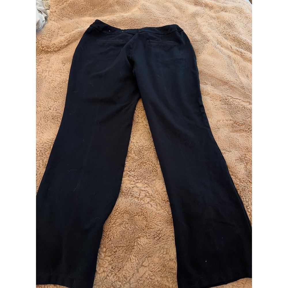 Cato Womens Black Stretch Soft Dress Pants Womens Sz L dark academia witchy